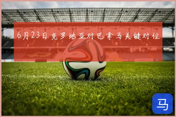 6月23日克罗地亚对巴拿马关键对位